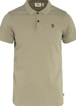 Fjällräven Men's Övik Polo Shirt Sand Stone