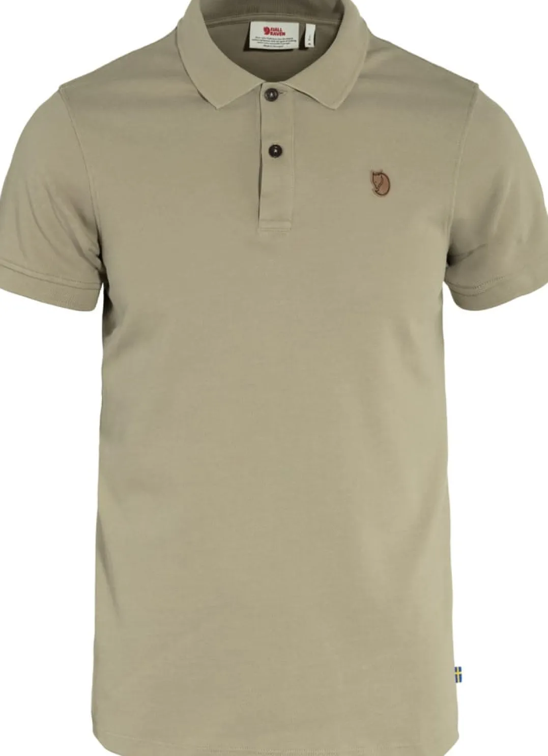 Fjällräven Men's Övik Polo Shirt Sand Stone
