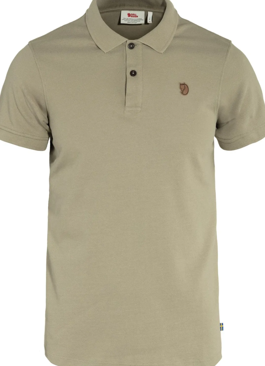 Fjällräven Men's Övik Polo Shirt Sand Stone