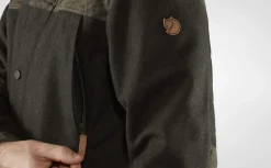 Fjällräven Men's Värmland Wool Jacket Dark Olive/Dark Olive