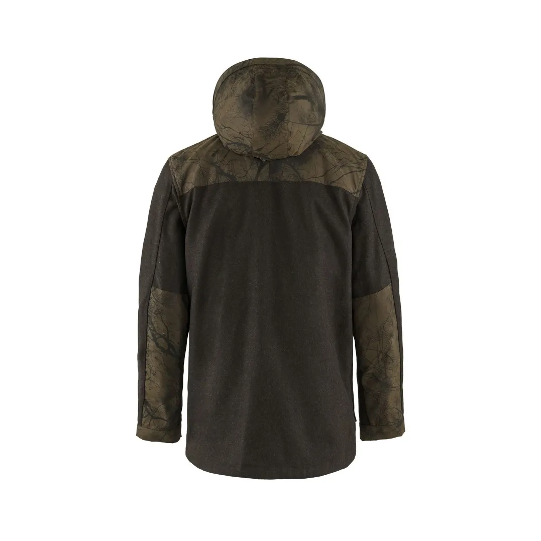 Fjällräven Men's Värmland Wool Jacket Dark Olive/Dark Olive