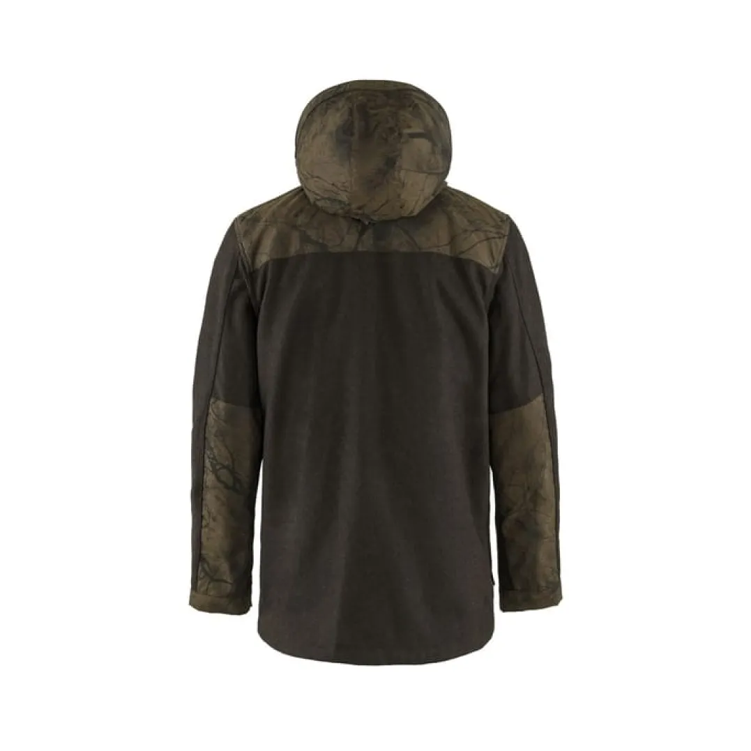 Fjällräven Men's Värmland Wool Jacket Dark Olive/Dark Olive