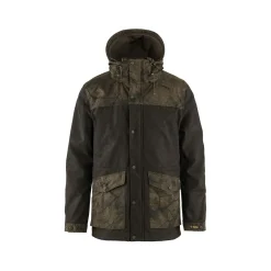 Fjällräven Men's Värmland Wool Jacket Dark Olive/Dark Olive