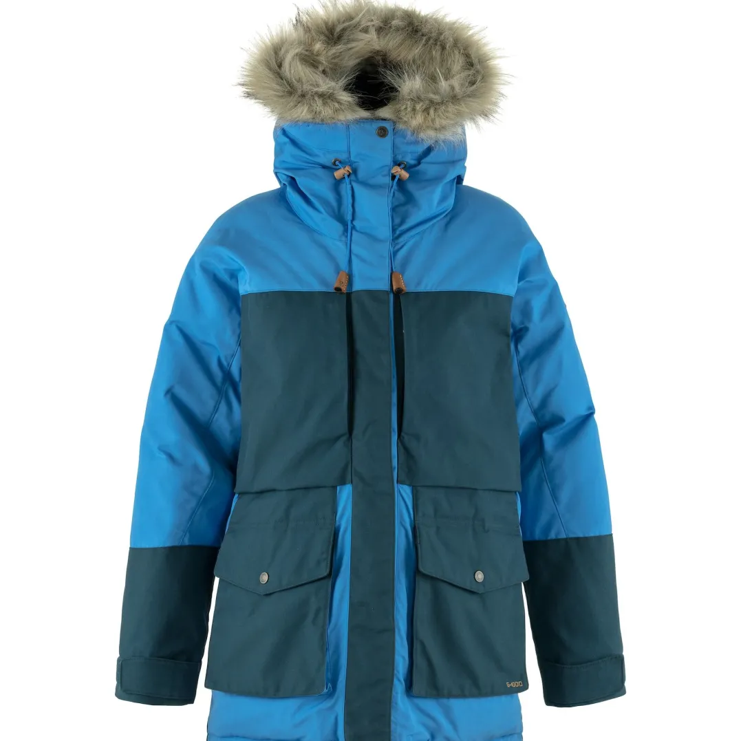 Fjällräven Polar Expedition Parka W Un Blue-Mountain Blue