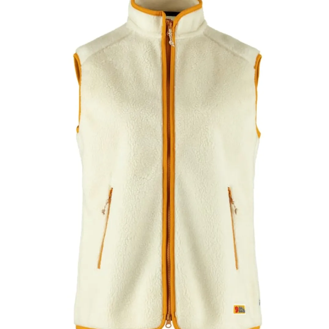 Fjällräven Vardag Pile Fleece Vest W Chalk White