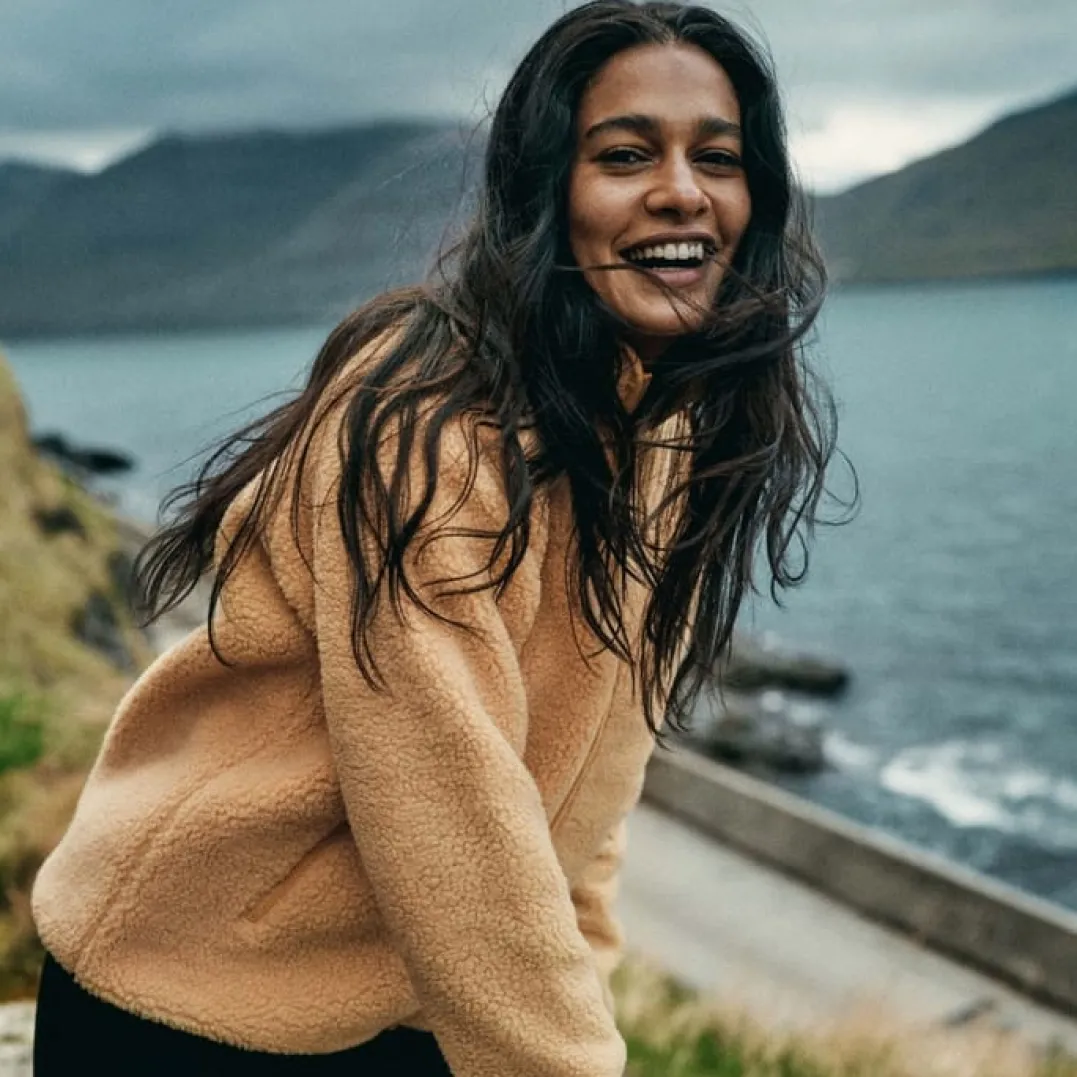 Fjällräven Vardag Pile Fleece W Chalk White