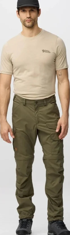 Fjällräven Vidda Pro Lite Zip-Off Trs M Dark Grey