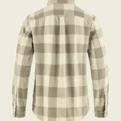 Fjällräven Övik Heavy Flannel Shirt W Fog-Chalk White