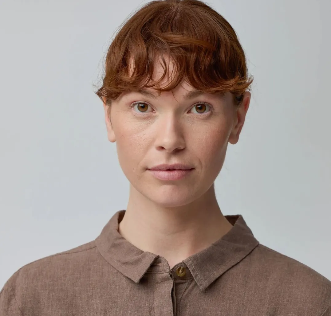 Fjällräven Övik Hemp Camp Shirt Ss W Mountain Blue