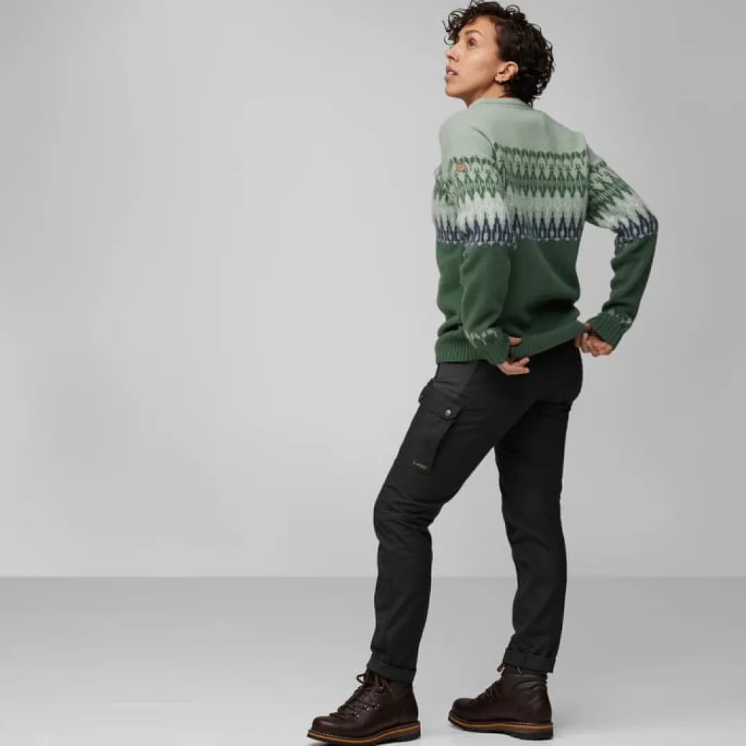 Fjällräven Övik Path Knit W Grey-Chalk White