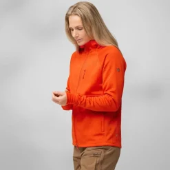 Fjällräven Women's Abisko Grid Fleece Hoodie Black
