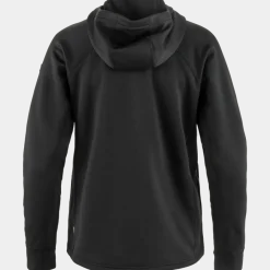 Fjällräven Women's Abisko Grid Fleece Hoodie Black