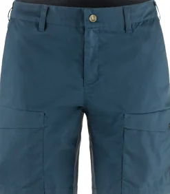 Fjällräven Women's Abisko Hybrid Trail Shorts Navy