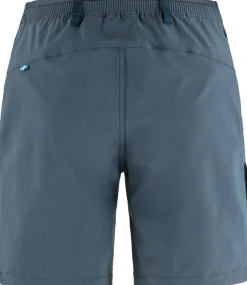 Fjällräven Women's Abisko Hybrid Trail Shorts Navy