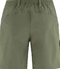 Fjällräven Women's Abisko Hybrid Trail Shorts Laurel Green