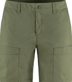 Fjällräven Women's Abisko Hybrid Trail Shorts Laurel Green