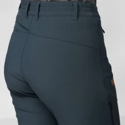 Fjällräven Women's Abisko Trail Stretch Trousers Dark Navy