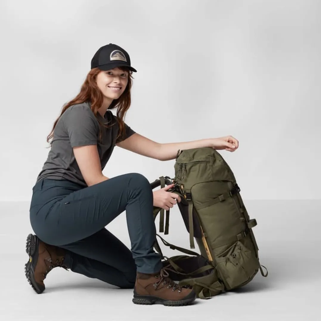 Fjällräven Women's Abisko Trail Stretch Trousers Dark Navy
