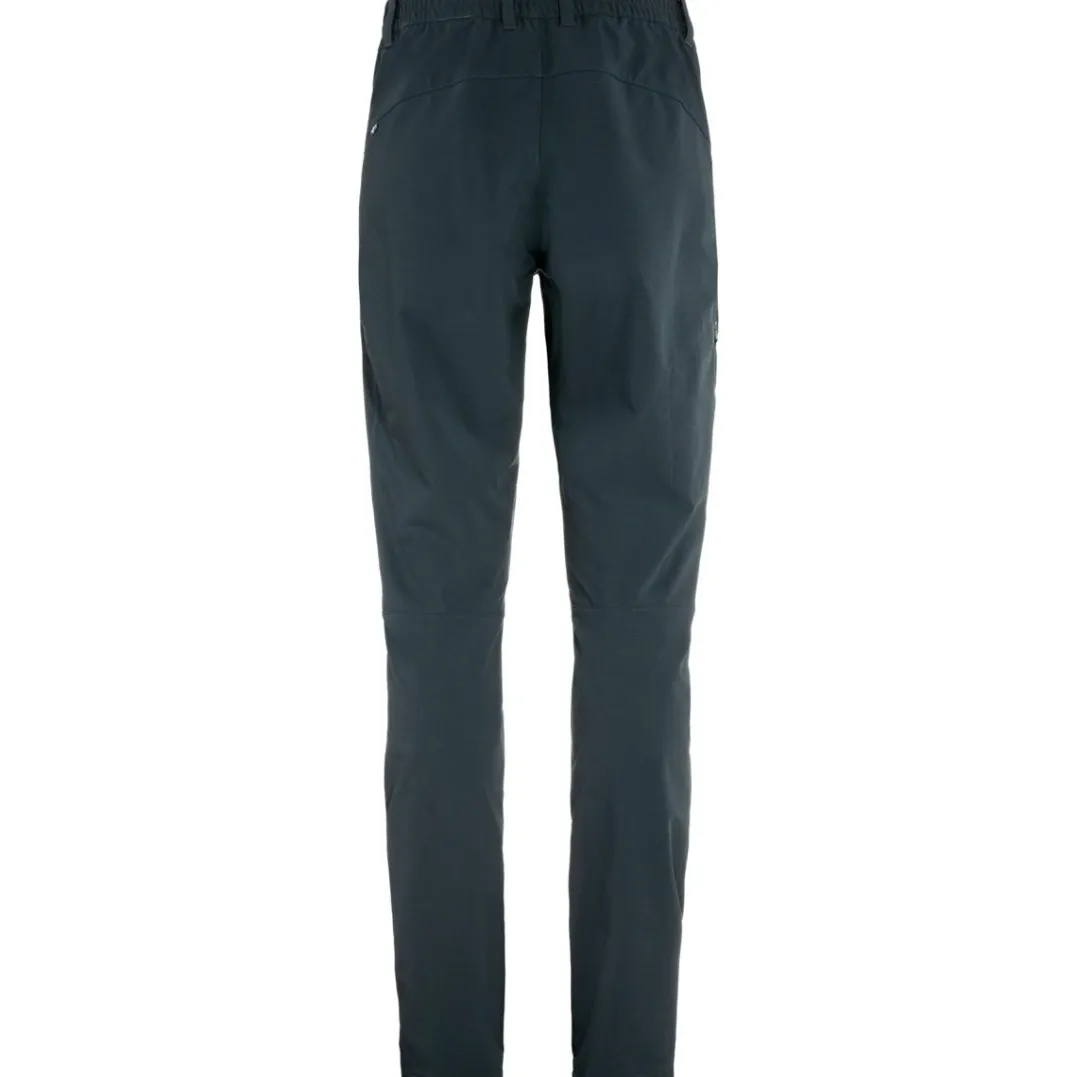 Fjällräven Women's Abisko Trail Stretch Trousers Dark Navy