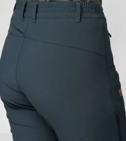 Fjällräven Women's Abisko Trail Stretch Trousers Suede Brown