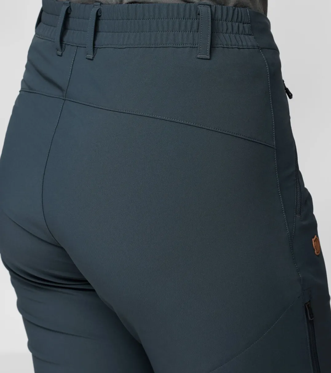 Fjällräven Women's Abisko Trail Stretch Trousers Suede Brown