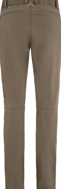 Fjällräven Women's Abisko Trail Stretch Trousers Suede Brown