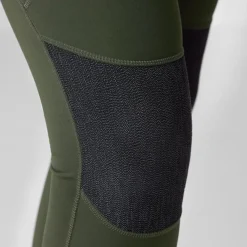 Fjällräven Women's Abisko Trekking Tights HD Deep Forest