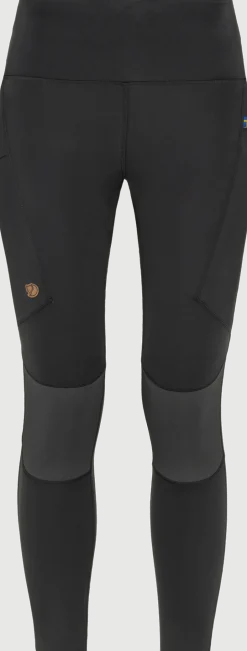 Fjällräven Women's Abisko Trekking Tights Pro Black/Iron Grey