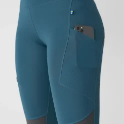 Fjällräven Women's Abisko Trekking Tights Pro Indigo Blue/Iron Grey