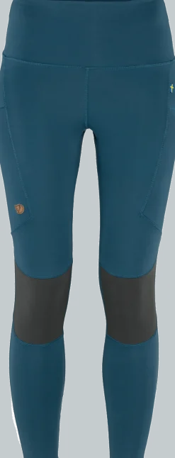 Fjällräven Women's Abisko Trekking Tights Pro Indigo Blue/Iron Grey