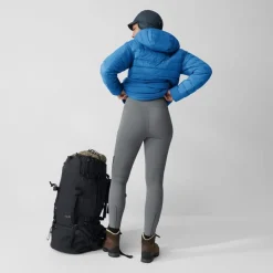 Fjällräven Women's Abisko Värm Trekking Tights Deep Patina-Iron Grey