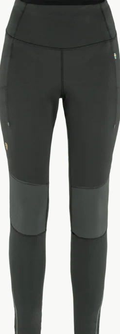 Fjällräven Women's Abisko Värm Trekking Tights Black-Iron Grey