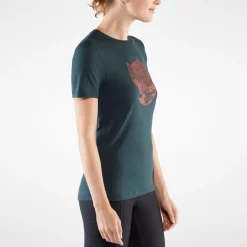 Fjällräven Women's Abisko Wool Fox SS Chalk Rose-Port