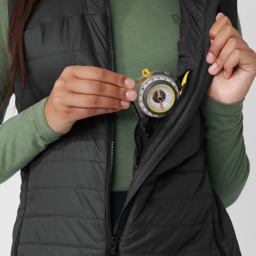 Fjällräven Women's Expedition X-Lätt Vest Black
