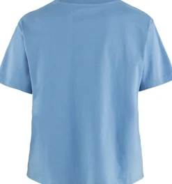 Fjällräven Women's Fjällblomster Logo T-Shirt Ultramarine