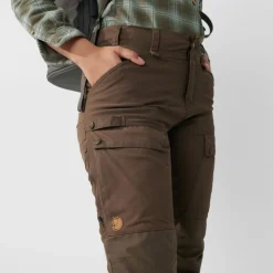 Fjällräven Women's Forest Hybrid Trousers Deep Forest