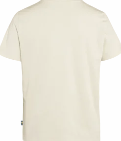 Fjällräven Women's Fox Boxy Logo Tee Chalk White