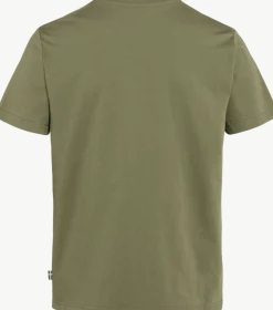Fjällräven Women's Fox Boxy Logo Tee Green