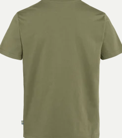 Fjällräven Women's Fox Boxy Logo Tee Green