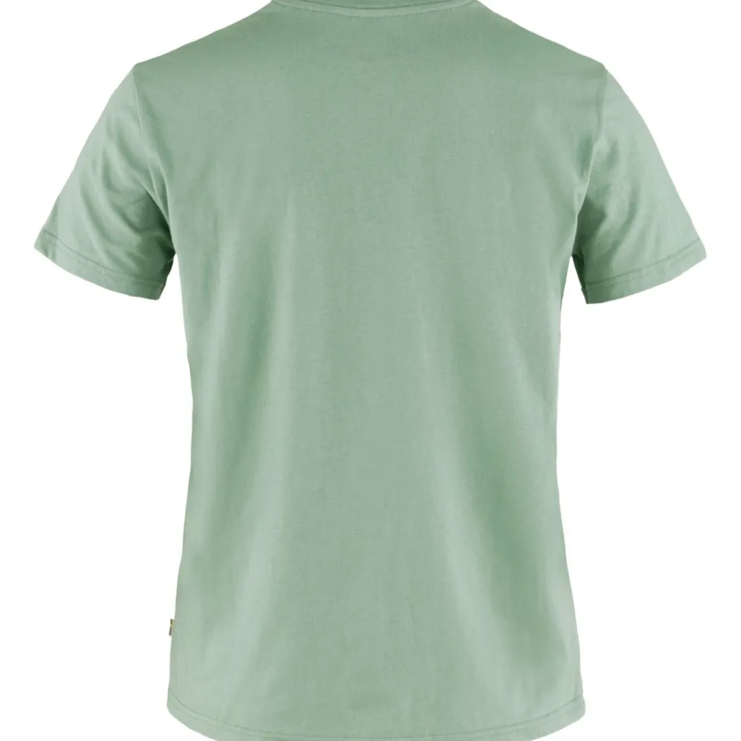 Fjällräven Women's Fox Boxy Logo Tee Misty Green