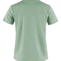 Fjällräven Women's Fox Boxy Logo Tee Misty Green