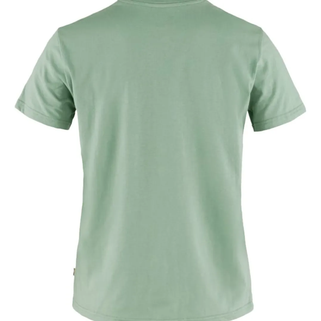 Fjällräven Women's Fox Boxy Logo Tee Misty Green