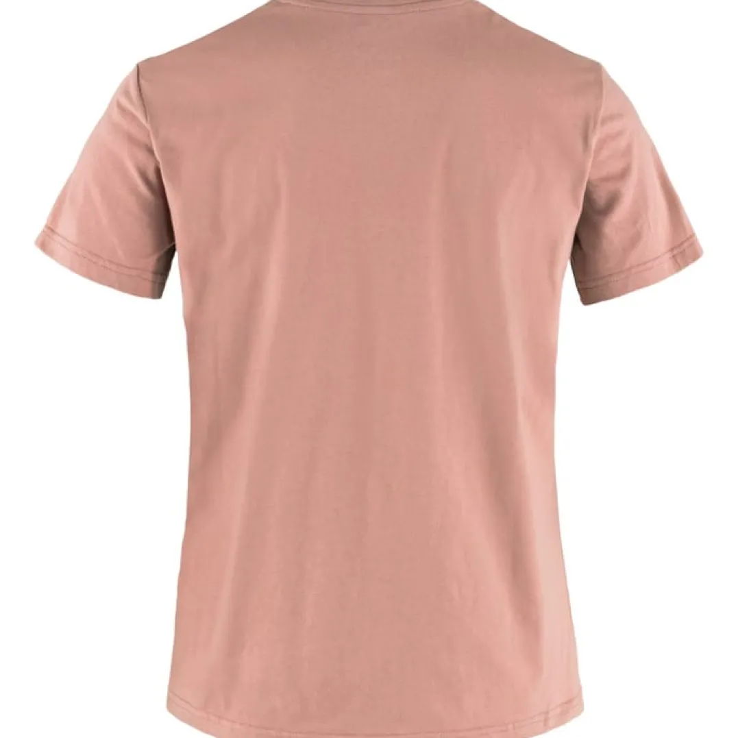 Fjällräven Women's Fox Boxy Logo Tee Dusty Rose