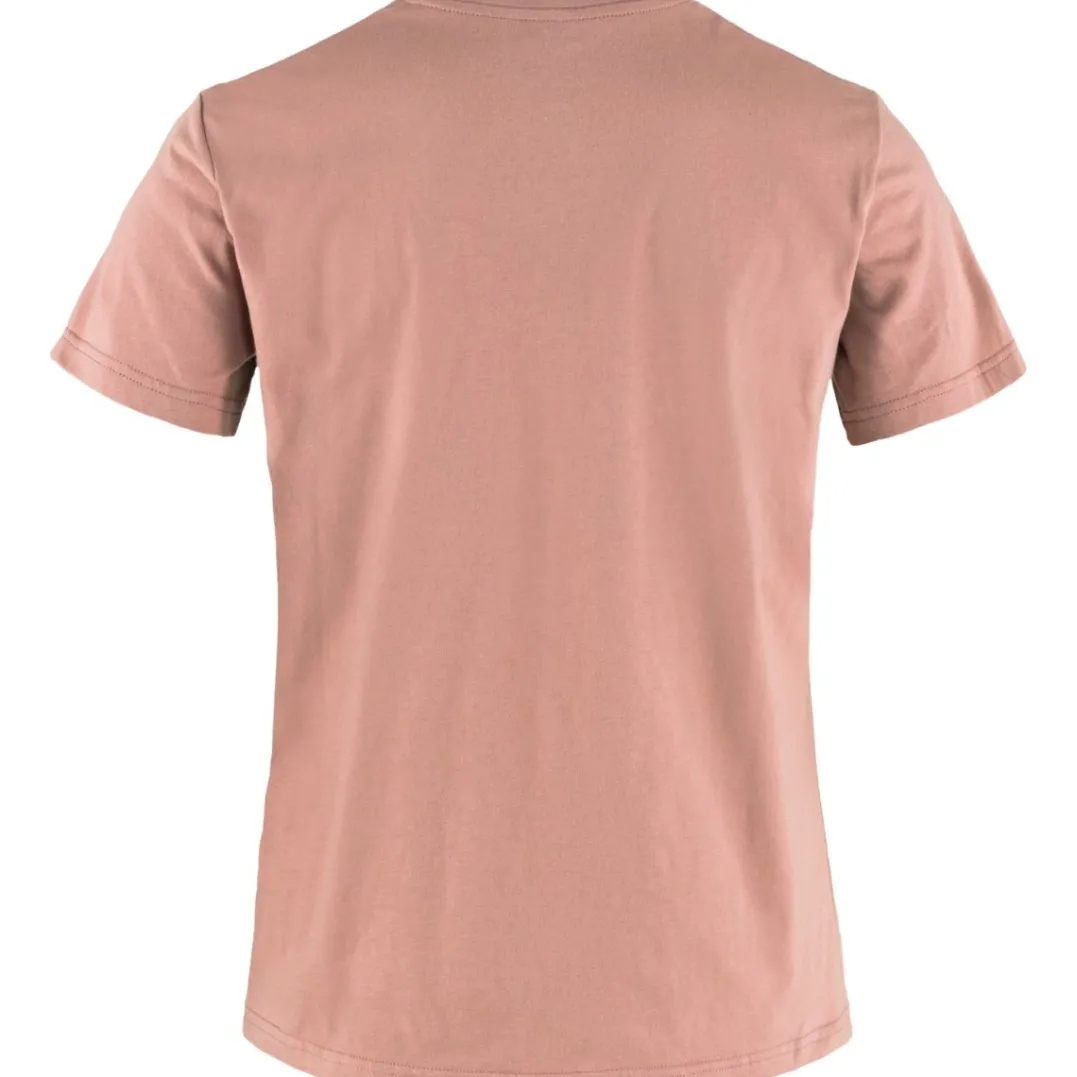 Fjällräven Women's Fox Boxy Logo Tee Dusty Rose