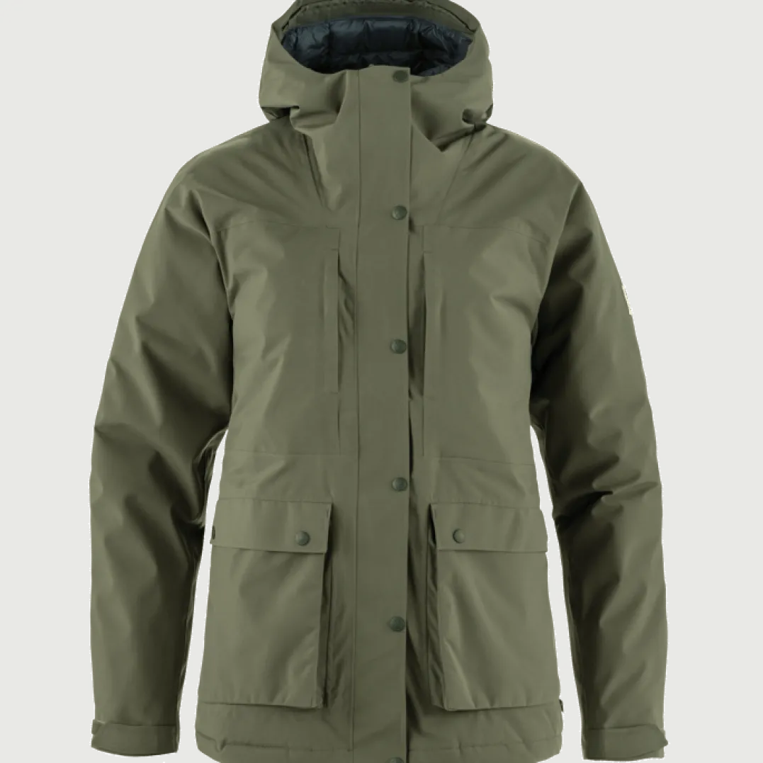 Fjällräven Women's Hc Hydratic Padded Jacket Laurel Green