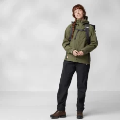 Fjällräven Women's HC Hydratic Trail Jacket Laurel Green