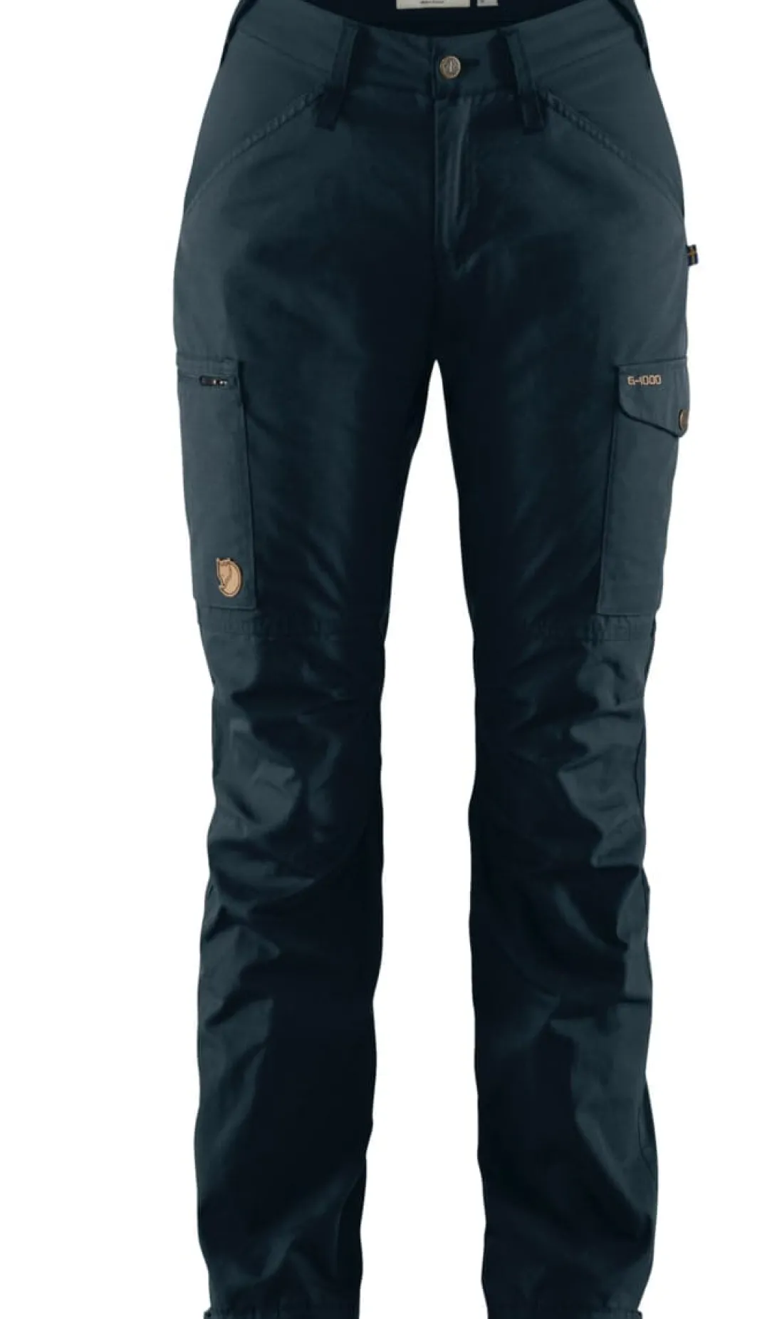 Fjällräven Women's Kaipak Trousers Curved Dark Navy