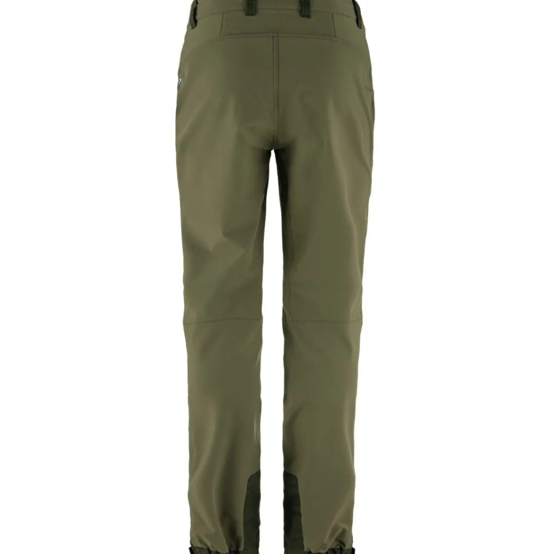 Fjällräven Women's Keb Agile Trousers Laurel Green-Deep Forest