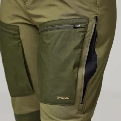 Fjällräven Women's Keb Agile Trousers Laurel Green-Deep Forest