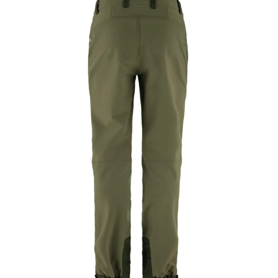 Fjällräven Women's Keb Agile Trousers Laurel Green-Deep Forest